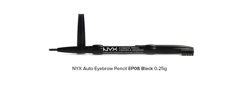 Chì kẻ mày Tự Động Auto Eyebrow Pencil NYX EP08 Black 0.25g