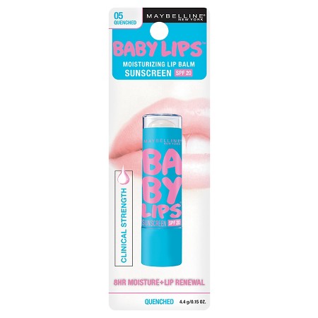 Son Dưỡng Môi Baby Lips Sunscreen SPF 20 Quenched 