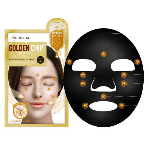 Mặt Nạ Làm Mịn Da và Mờ Thâm Sạm Golden Chip Circle Point Mask