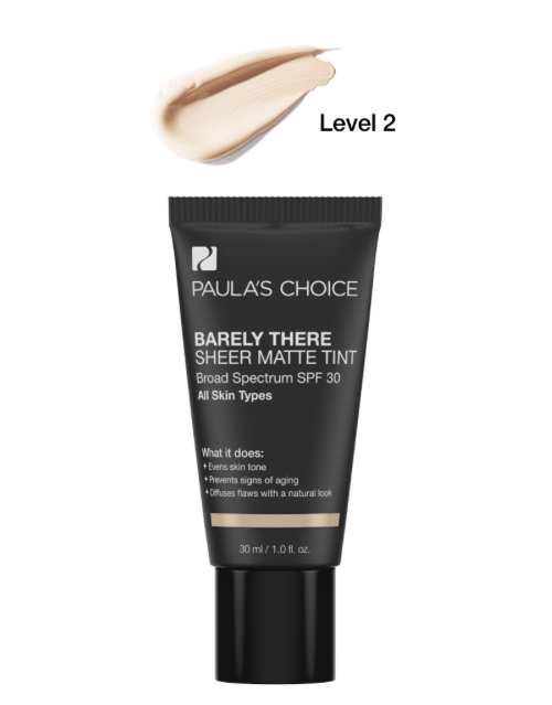 Kem Nền Chống Nắng Barely There Sheer Matte Tint SPF 30 Level 2 – 30ml