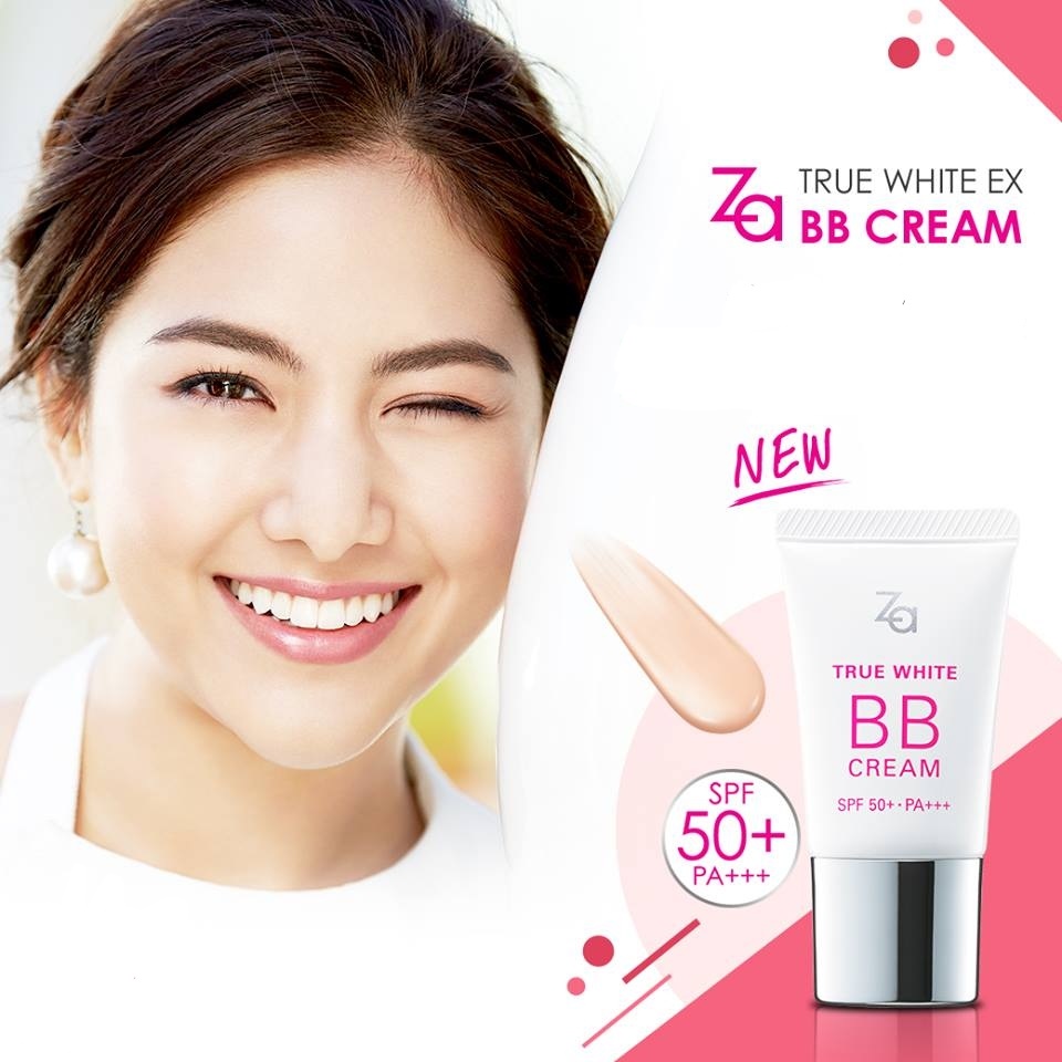 Kem Trang Điểm Dành Cho Mọi Loại Da ZA True White BB Cream SPF50+/PA+++