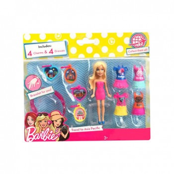 Búp Bê Tí Hon Du Lịch Barbie
