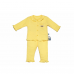 Bộ Bé Gái Baby Mommy Viền Bèo Vàng Size 4 Từ 2 - 3 tuổi (bod0014.4)