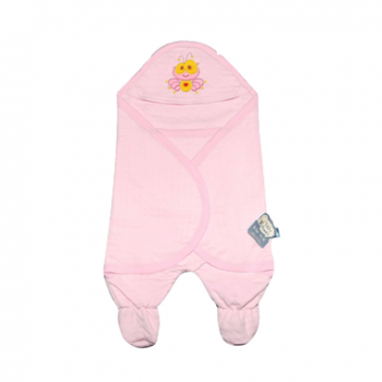 Bộ Nhái Ngủ Baby Mommy Hồng Từ 0 - 6 Tháng (bonn001)