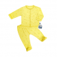 Bộ Sơ Sinh Quần Liền Tất Baby Mommy In Họa Tiết Vàng Size 1 Từ 0 - 1 Tháng (bod0018.1)