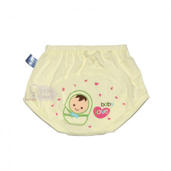 Quần Đáy Ngang Bé Gái Baby Mommy Vàng Nhạt Size5 từ 9-12 Tháng (qln0001.5)