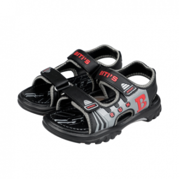 Sandal Si - Pu Biti's Bé Trai Xám 35 DPB051500XAM35