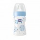 Bình Sữa Chicco Wellbeing Núm Cao Su Lá Xanh 150ml