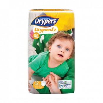 Tã Quần Drypers Drypantz XL32 Miếng (12 - 17Kg)