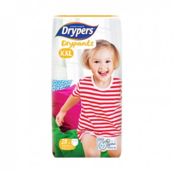 Tã Quần Drypers Drypantz XXL28 Miếng (15-25kg)