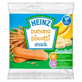Bánh Quy Dành Cho Trẻ Em Biscotti Heinz Vị Chuối 60g
