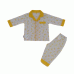 Bộ Pyjamas Bông Dài Bé Trai Màu Vàng Hello Baby Size 9 Từ 24-26kg(ba0187)