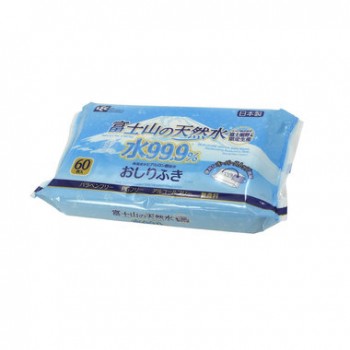 Giấy Ướt Lec 99,9% Nước Tinh Khiết Núi Fuji (60 Tờ)