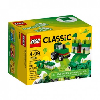 Hộp Lắp Ráp Classic Lego Màu Xanh Lá 10708