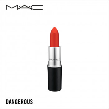 Son Thỏi Siêu Lì MAC Dangerous Màu Đỏ Cam 3g