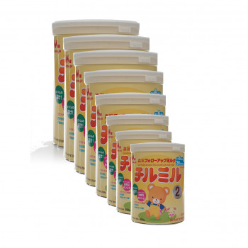 Combo 8 Sữa Bột Trẻ Em Morinaga 6-36 Tháng Tuổi 850 Gram (Hàng Nhập)