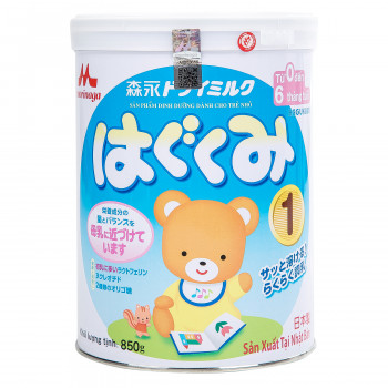Sữa Bột Trẻ Em Morinaga 0-6 Tháng Tuổi 850 Gram (Hàng Nhập)