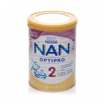 Sữa Bột Nestle Nan Optipro 2 Dành Cho Trẻ Từ 6-12 Tháng Tuổi 400g