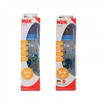 Bình Nhựa Cổ Thường Nuk 240ml