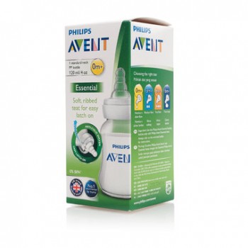 Bình Sữa PP Cổ Chuẩn Philips Avent SCF970/17 120ml (Từ 0 Tháng Tuổi)