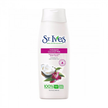 Sữa Tắm St.Ives Dưỡng Da Ẩm Mượt Chiết Xuất Hoa Lan & Dừa 400ml