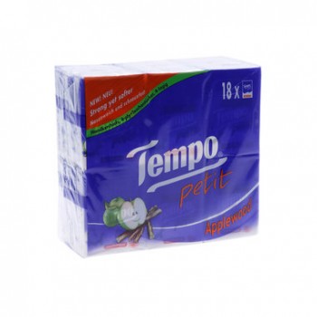 Khăn giấy Tempo Petit Applewood (18 Gói/Bịch)