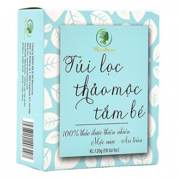 Túi Lọc Thảo Mộc Tắm Bé Wonmom 120g