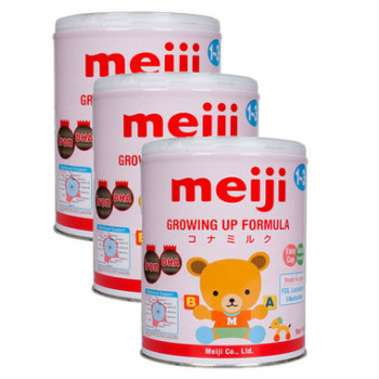 Combo 3 Hộp Sữa Meiji Dành Cho Trẻ Từ 1- 3 Tuổi 800g (Hàng Nhập Khẩu)